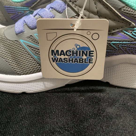 Skechers Girl's Microspec - Bold Delight Sneaker |Gray | Textile/Synthetic - Picture 11 of 16